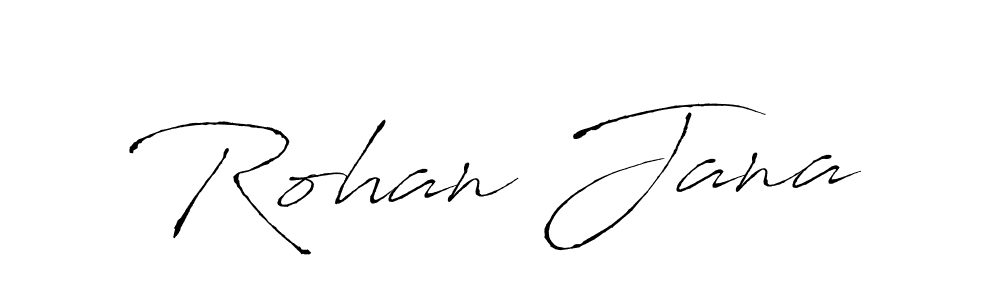 Make a beautiful signature design for name Rohan Jana. With this signature (Antro_Vectra) style, you can create a handwritten signature for free. Rohan Jana signature style 6 images and pictures png