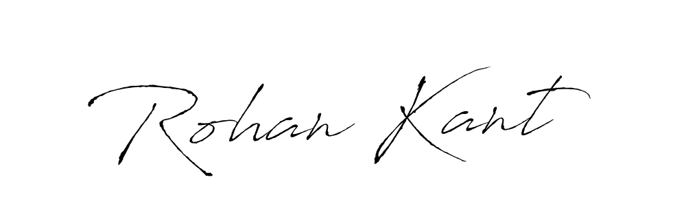 Rohan Kant stylish signature style. Best Handwritten Sign (Antro_Vectra) for my name. Handwritten Signature Collection Ideas for my name Rohan Kant. Rohan Kant signature style 6 images and pictures png