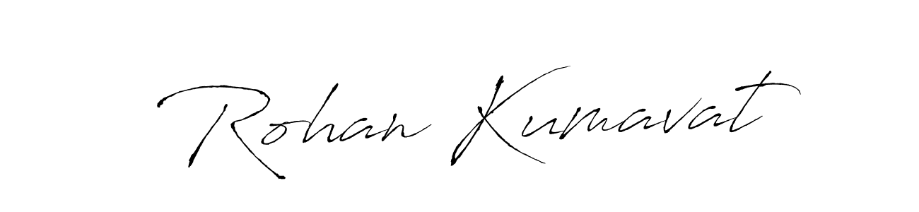Make a beautiful signature design for name Rohan Kumavat. With this signature (Antro_Vectra) style, you can create a handwritten signature for free. Rohan Kumavat signature style 6 images and pictures png