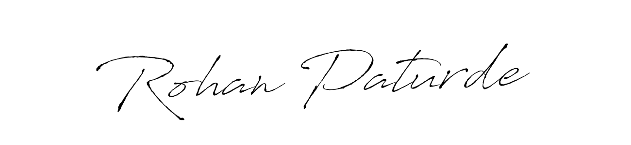 Rohan Paturde stylish signature style. Best Handwritten Sign (Antro_Vectra) for my name. Handwritten Signature Collection Ideas for my name Rohan Paturde. Rohan Paturde signature style 6 images and pictures png