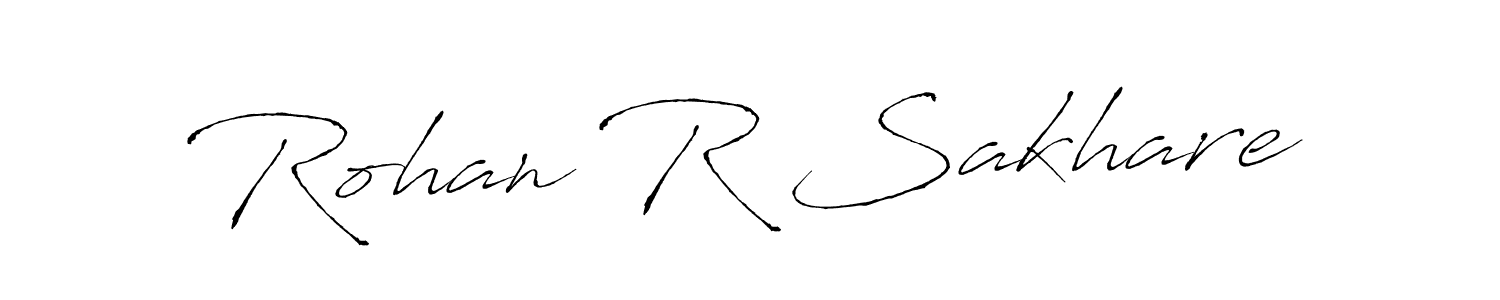 Here are the top 10 professional signature styles for the name Rohan R Sakhare. These are the best autograph styles you can use for your name. Rohan R Sakhare signature style 6 images and pictures png