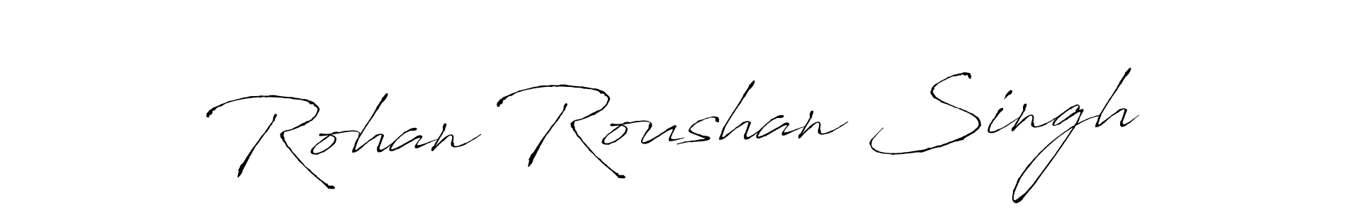 Also You can easily find your signature by using the search form. We will create Rohan Roushan Singh name handwritten signature images for you free of cost using Antro_Vectra sign style. Rohan Roushan Singh signature style 6 images and pictures png