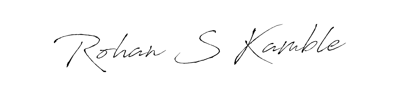 Also we have Rohan S Kamble name is the best signature style. Create professional handwritten signature collection using Antro_Vectra autograph style. Rohan S Kamble signature style 6 images and pictures png