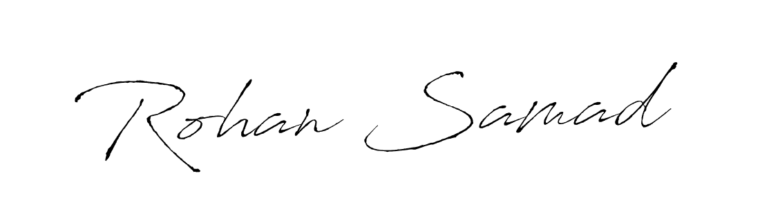 if you are searching for the best signature style for your name Rohan Samad. so please give up your signature search. here we have designed multiple signature styles  using Antro_Vectra. Rohan Samad signature style 6 images and pictures png