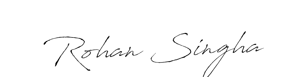 You can use this online signature creator to create a handwritten signature for the name Rohan Singha. This is the best online autograph maker. Rohan Singha signature style 6 images and pictures png