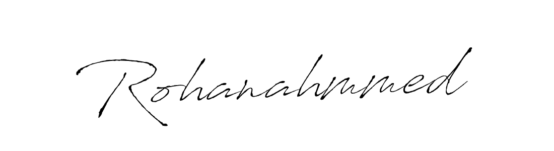 This is the best signature style for the Rohanahmmed name. Also you like these signature font (Antro_Vectra). Mix name signature. Rohanahmmed signature style 6 images and pictures png