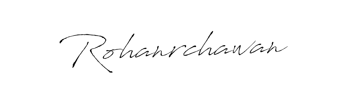 Rohanrchawan stylish signature style. Best Handwritten Sign (Antro_Vectra) for my name. Handwritten Signature Collection Ideas for my name Rohanrchawan. Rohanrchawan signature style 6 images and pictures png