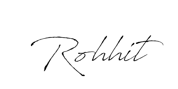 Design your own signature with our free online signature maker. With this signature software, you can create a handwritten (Antro_Vectra) signature for name Rohhit. Rohhit signature style 6 images and pictures png