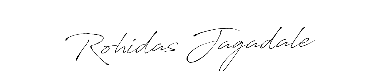 Rohidas Jagadale stylish signature style. Best Handwritten Sign (Antro_Vectra) for my name. Handwritten Signature Collection Ideas for my name Rohidas Jagadale. Rohidas Jagadale signature style 6 images and pictures png