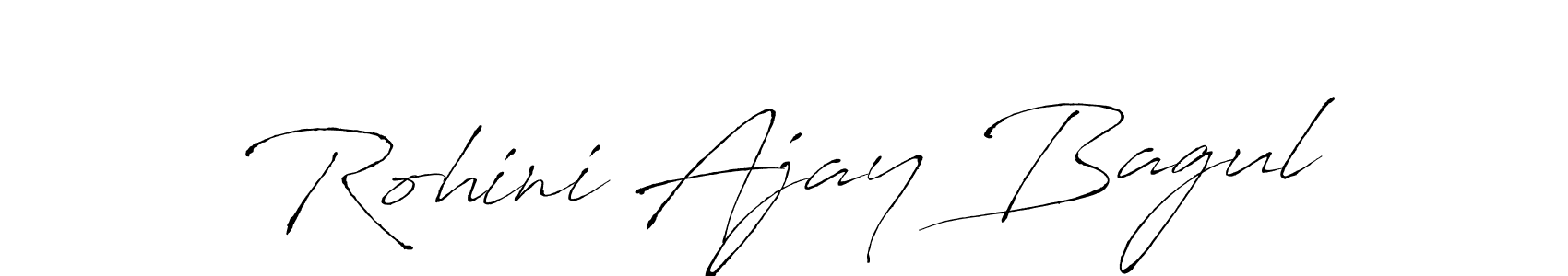 Here are the top 10 professional signature styles for the name Rohini Ajay Bagul. These are the best autograph styles you can use for your name. Rohini Ajay Bagul signature style 6 images and pictures png
