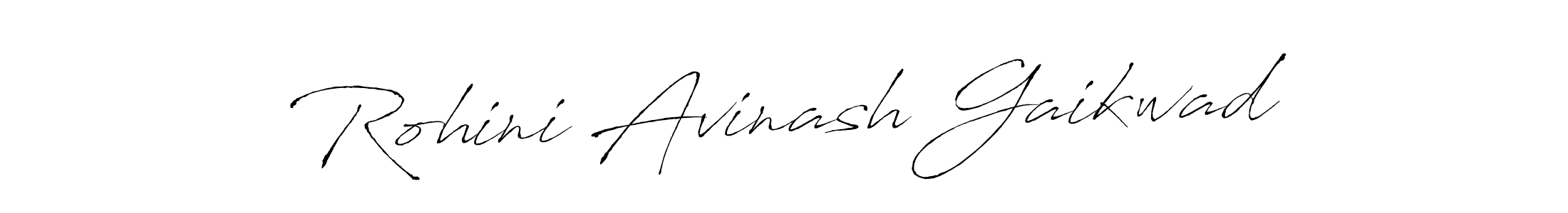 How to make Rohini Avinash Gaikwad signature? Antro_Vectra is a professional autograph style. Create handwritten signature for Rohini Avinash Gaikwad name. Rohini Avinash Gaikwad signature style 6 images and pictures png