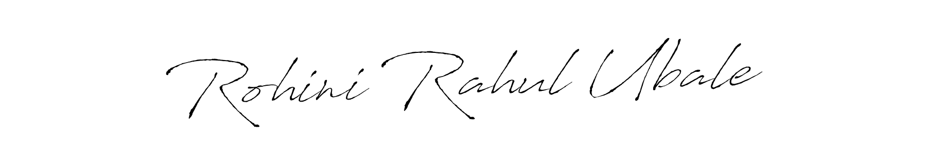 Rohini Rahul Ubale stylish signature style. Best Handwritten Sign (Antro_Vectra) for my name. Handwritten Signature Collection Ideas for my name Rohini Rahul Ubale. Rohini Rahul Ubale signature style 6 images and pictures png