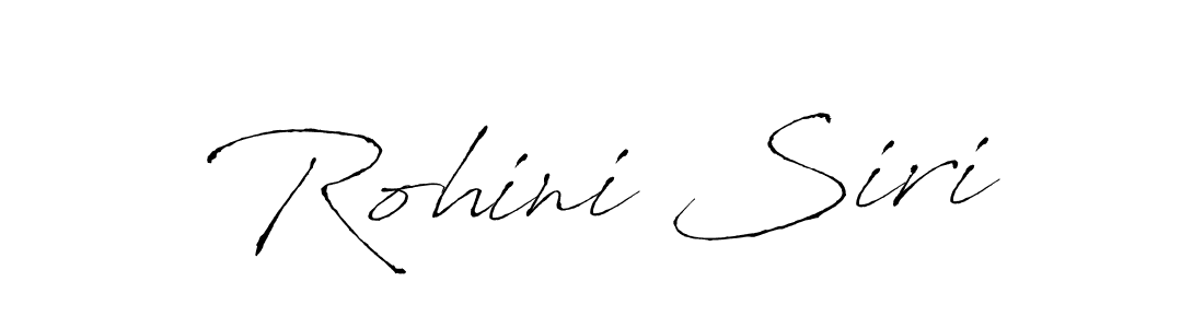 This is the best signature style for the Rohini Siri name. Also you like these signature font (Antro_Vectra). Mix name signature. Rohini Siri signature style 6 images and pictures png