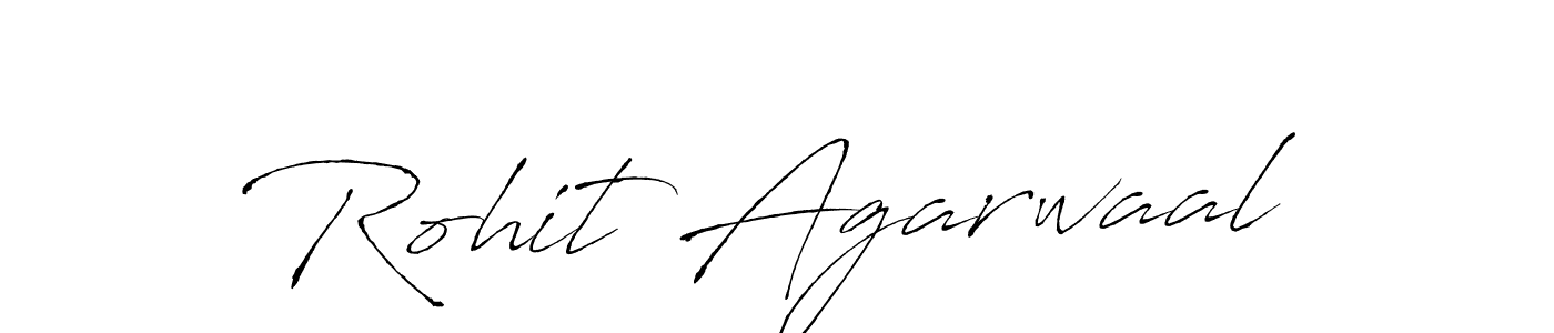 Rohit Agarwaal stylish signature style. Best Handwritten Sign (Antro_Vectra) for my name. Handwritten Signature Collection Ideas for my name Rohit Agarwaal. Rohit Agarwaal signature style 6 images and pictures png