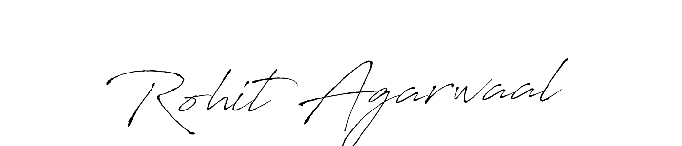 Design your own signature with our free online signature maker. With this signature software, you can create a handwritten (Antro_Vectra) signature for name Rohit Agarwaal. Rohit Agarwaal signature style 6 images and pictures png