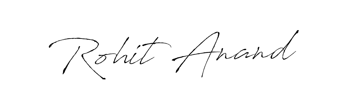 Use a signature maker to create a handwritten signature online. With this signature software, you can design (Antro_Vectra) your own signature for name Rohit Anand. Rohit Anand signature style 6 images and pictures png