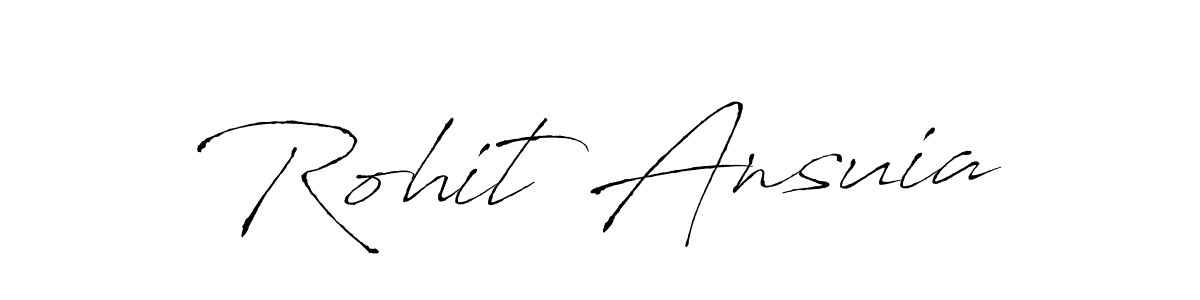 It looks lik you need a new signature style for name Rohit Ansuia. Design unique handwritten (Antro_Vectra) signature with our free signature maker in just a few clicks. Rohit Ansuia signature style 6 images and pictures png