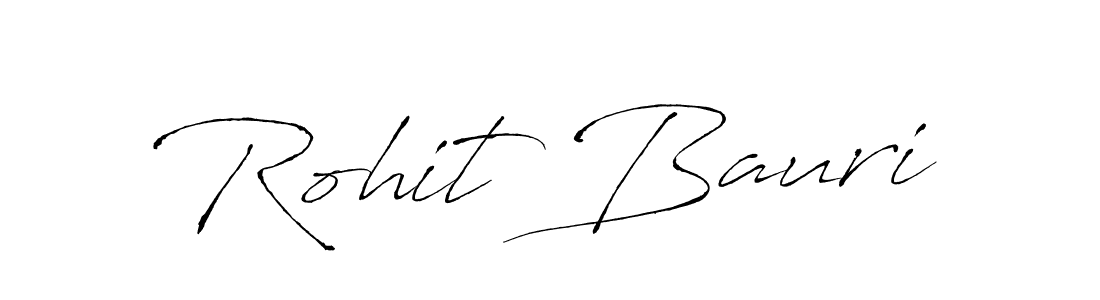 Antro_Vectra is a professional signature style that is perfect for those who want to add a touch of class to their signature. It is also a great choice for those who want to make their signature more unique. Get Rohit Bauri name to fancy signature for free. Rohit Bauri signature style 6 images and pictures png