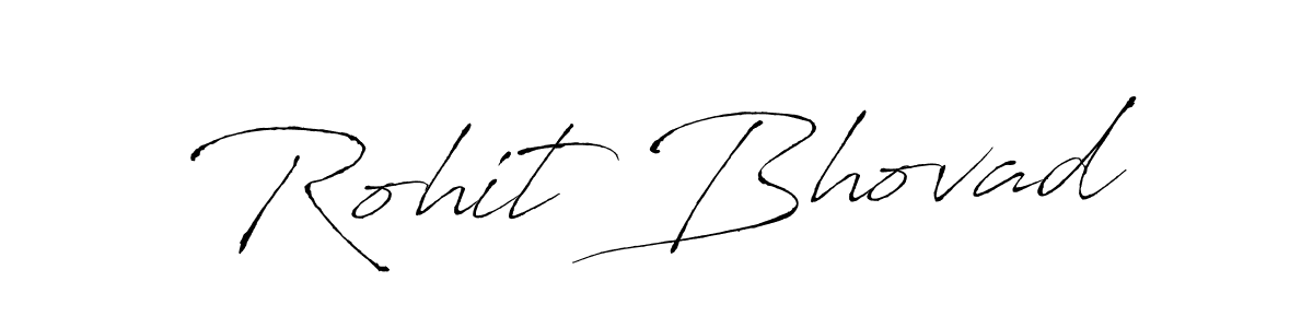 The best way (Antro_Vectra) to make a short signature is to pick only two or three words in your name. The name Rohit Bhovad include a total of six letters. For converting this name. Rohit Bhovad signature style 6 images and pictures png