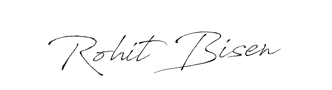 Rohit Bisen stylish signature style. Best Handwritten Sign (Antro_Vectra) for my name. Handwritten Signature Collection Ideas for my name Rohit Bisen. Rohit Bisen signature style 6 images and pictures png