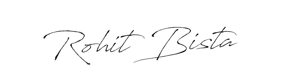 How to make Rohit Bista signature? Antro_Vectra is a professional autograph style. Create handwritten signature for Rohit Bista name. Rohit Bista signature style 6 images and pictures png