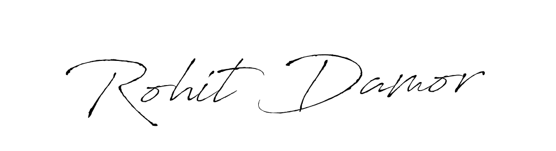 You should practise on your own different ways (Antro_Vectra) to write your name (Rohit Damor) in signature. don't let someone else do it for you. Rohit Damor signature style 6 images and pictures png