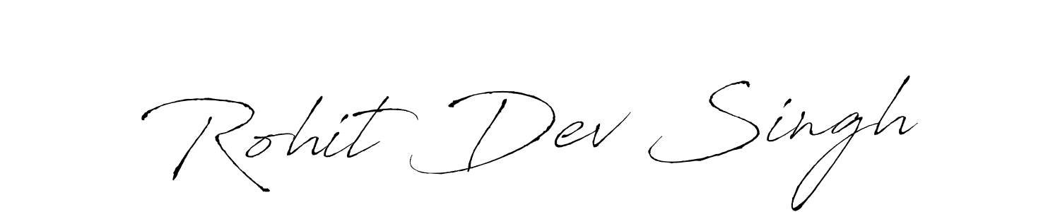 Make a short Rohit Dev Singh signature style. Manage your documents anywhere anytime using Antro_Vectra. Create and add eSignatures, submit forms, share and send files easily. Rohit Dev Singh signature style 6 images and pictures png