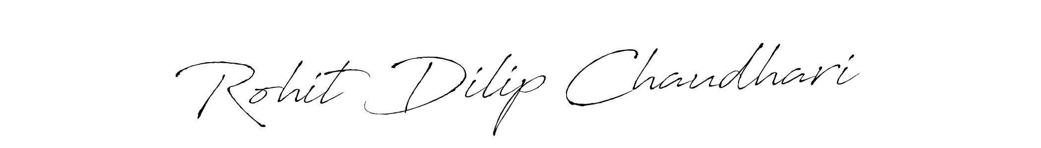 Use a signature maker to create a handwritten signature online. With this signature software, you can design (Antro_Vectra) your own signature for name Rohit Dilip Chaudhari. Rohit Dilip Chaudhari signature style 6 images and pictures png