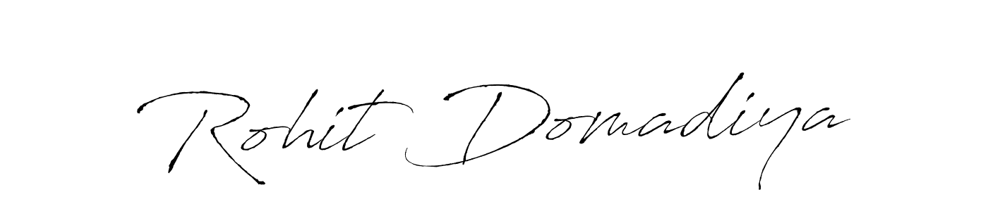 Also You can easily find your signature by using the search form. We will create Rohit Domadiya name handwritten signature images for you free of cost using Antro_Vectra sign style. Rohit Domadiya signature style 6 images and pictures png