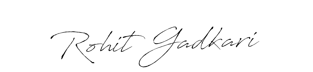 This is the best signature style for the Rohit Gadkari name. Also you like these signature font (Antro_Vectra). Mix name signature. Rohit Gadkari signature style 6 images and pictures png