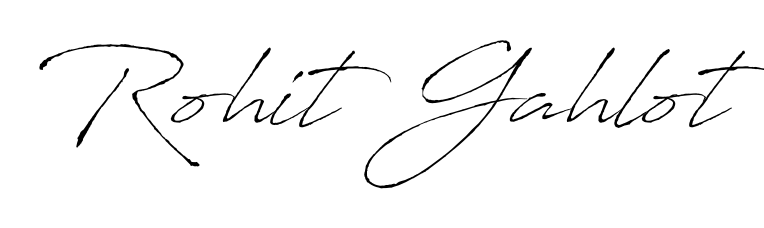 Once you've used our free online signature maker to create your best signature Antro_Vectra style, it's time to enjoy signing your documents with Rohit Gahlot name. Rohit Gahlot signature style 6 images and pictures png