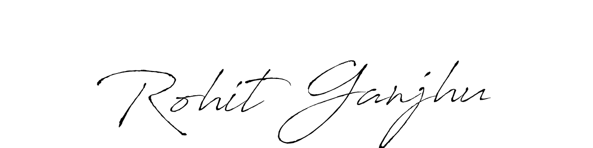 Also You can easily find your signature by using the search form. We will create Rohit Ganjhu name handwritten signature images for you free of cost using Antro_Vectra sign style. Rohit Ganjhu signature style 6 images and pictures png