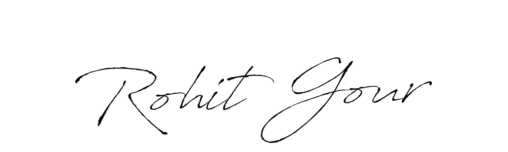 Also we have Rohit Gour name is the best signature style. Create professional handwritten signature collection using Antro_Vectra autograph style. Rohit Gour signature style 6 images and pictures png