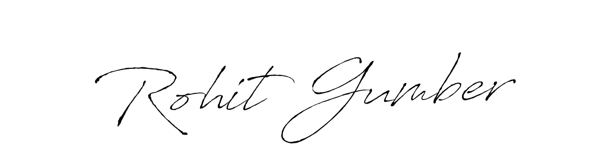 Design your own signature with our free online signature maker. With this signature software, you can create a handwritten (Antro_Vectra) signature for name Rohit Gumber. Rohit Gumber signature style 6 images and pictures png