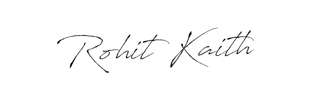 Design your own signature with our free online signature maker. With this signature software, you can create a handwritten (Antro_Vectra) signature for name Rohit Kaith. Rohit Kaith signature style 6 images and pictures png