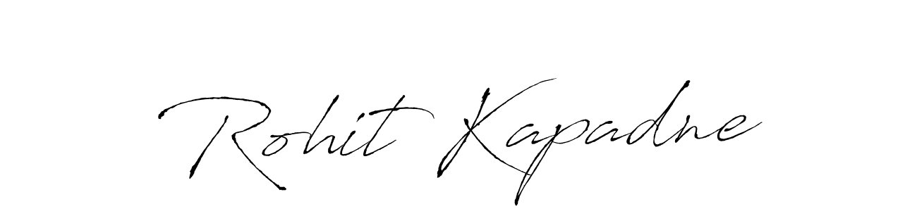 Use a signature maker to create a handwritten signature online. With this signature software, you can design (Antro_Vectra) your own signature for name Rohit Kapadne. Rohit Kapadne signature style 6 images and pictures png