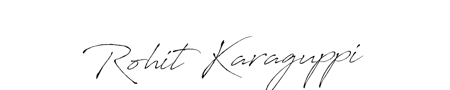 Similarly Antro_Vectra is the best handwritten signature design. Signature creator online .You can use it as an online autograph creator for name Rohit Karaguppi. Rohit Karaguppi signature style 6 images and pictures png