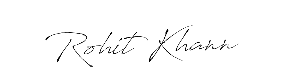 You should practise on your own different ways (Antro_Vectra) to write your name (Rohit Khann) in signature. don't let someone else do it for you. Rohit Khann signature style 6 images and pictures png