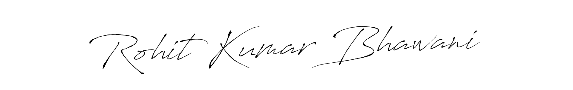 Create a beautiful signature design for name Rohit Kumar Bhawani. With this signature (Antro_Vectra) fonts, you can make a handwritten signature for free. Rohit Kumar Bhawani signature style 6 images and pictures png