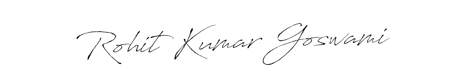 Use a signature maker to create a handwritten signature online. With this signature software, you can design (Antro_Vectra) your own signature for name Rohit Kumar Goswami. Rohit Kumar Goswami signature style 6 images and pictures png