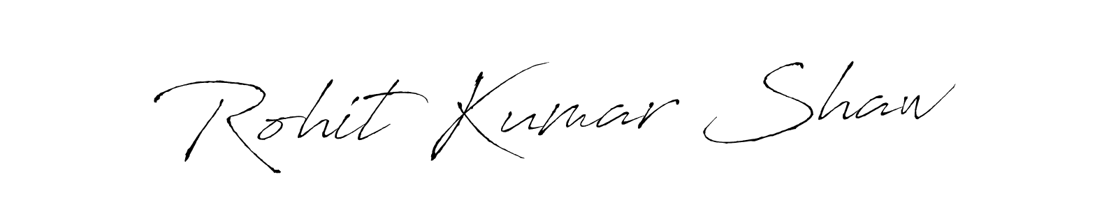 Use a signature maker to create a handwritten signature online. With this signature software, you can design (Antro_Vectra) your own signature for name Rohit Kumar Shaw. Rohit Kumar Shaw signature style 6 images and pictures png