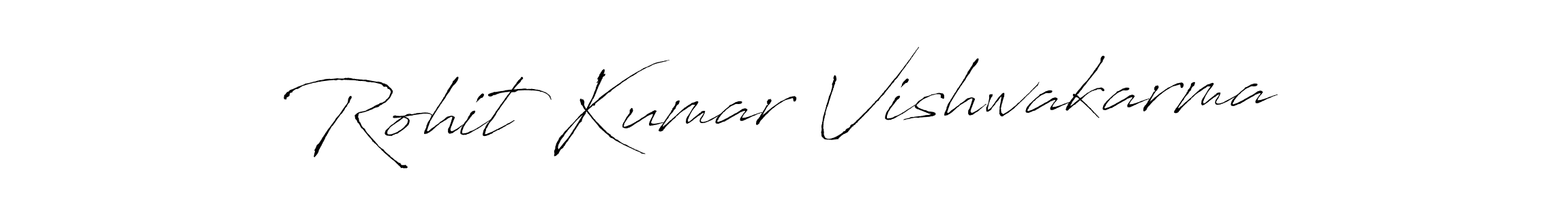 Design your own signature with our free online signature maker. With this signature software, you can create a handwritten (Antro_Vectra) signature for name Rohit Kumar Vishwakarma. Rohit Kumar Vishwakarma signature style 6 images and pictures png