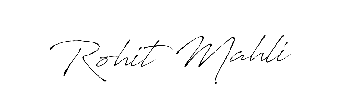 Similarly Antro_Vectra is the best handwritten signature design. Signature creator online .You can use it as an online autograph creator for name Rohit Mahli. Rohit Mahli signature style 6 images and pictures png