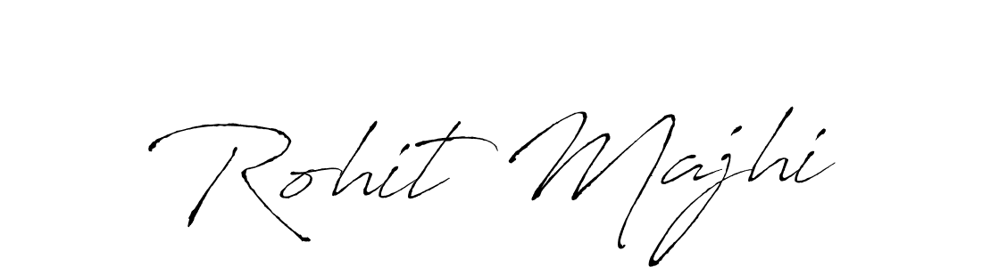 Use a signature maker to create a handwritten signature online. With this signature software, you can design (Antro_Vectra) your own signature for name Rohit Majhi. Rohit Majhi signature style 6 images and pictures png