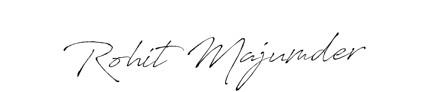 Design your own signature with our free online signature maker. With this signature software, you can create a handwritten (Antro_Vectra) signature for name Rohit Majumder. Rohit Majumder signature style 6 images and pictures png