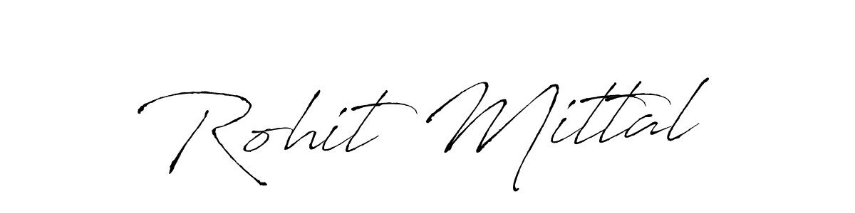 Use a signature maker to create a handwritten signature online. With this signature software, you can design (Antro_Vectra) your own signature for name Rohit Mittal. Rohit Mittal signature style 6 images and pictures png