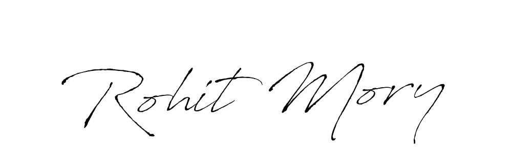 Make a beautiful signature design for name Rohit Mory. With this signature (Antro_Vectra) style, you can create a handwritten signature for free. Rohit Mory signature style 6 images and pictures png