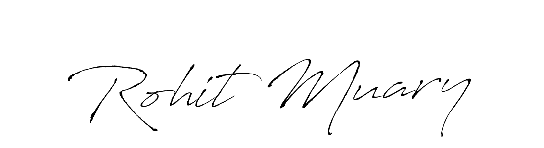 Also we have Rohit Muary name is the best signature style. Create professional handwritten signature collection using Antro_Vectra autograph style. Rohit Muary signature style 6 images and pictures png