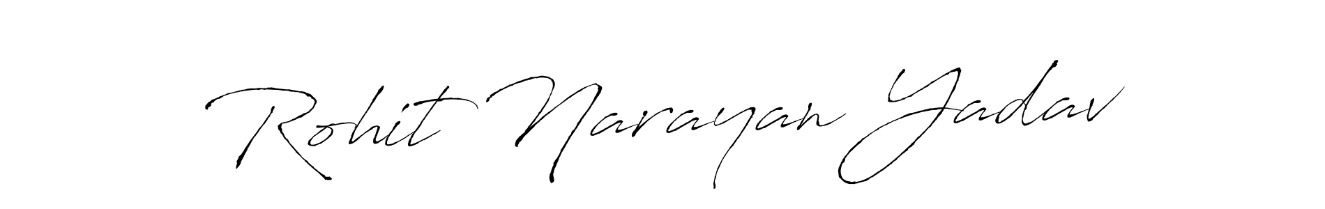 Similarly Antro_Vectra is the best handwritten signature design. Signature creator online .You can use it as an online autograph creator for name Rohit Narayan Yadav. Rohit Narayan Yadav signature style 6 images and pictures png
