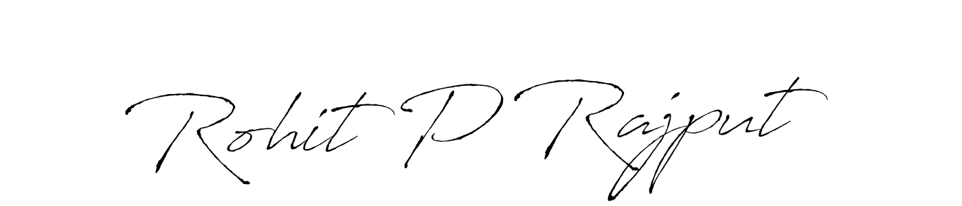 Antro_Vectra is a professional signature style that is perfect for those who want to add a touch of class to their signature. It is also a great choice for those who want to make their signature more unique. Get Rohit P Rajput name to fancy signature for free. Rohit P Rajput signature style 6 images and pictures png